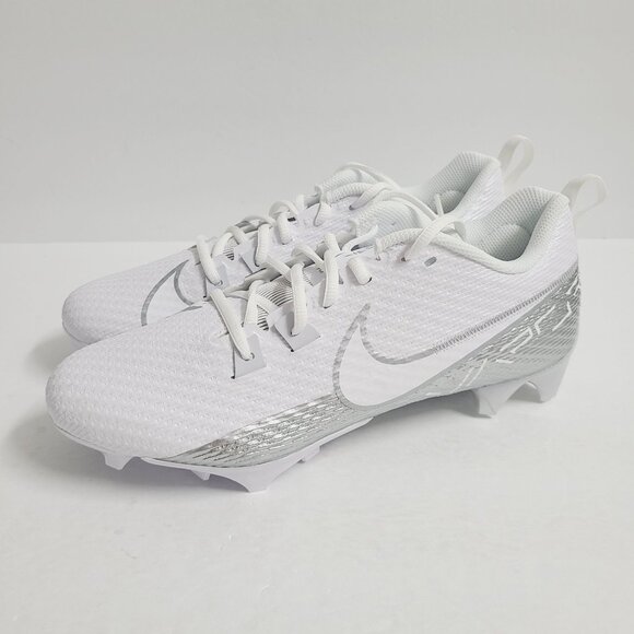 NEW Nike Vapor Edge Speed 360 2 Football Cleats DA5455-102 Size 9 White Silver main image 7